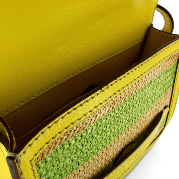 The Bridge - Borsa a tracolla Lucrezia Wow - 0419207W - LIME/WITH/GOLD