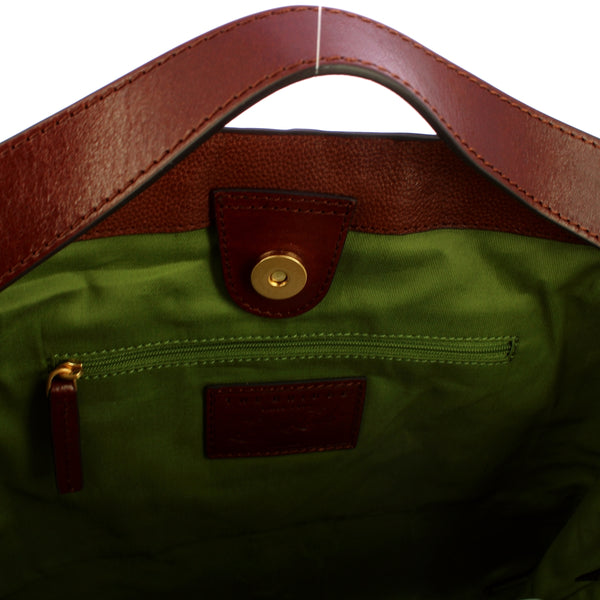 The Bridge - Elisabetta Handbag - 042734BX - MARRONE/14/ORO