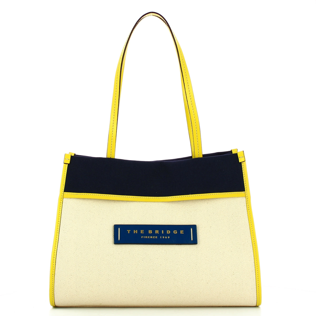 The Bridge The bridge - shopper beach bag elisa - 0428247y - naturale/ | Italystation.com - Shop Now at italystation.com