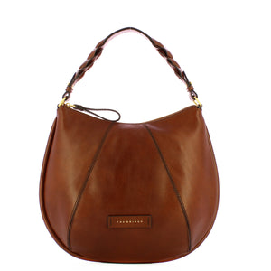 The Bridge - Hobo Bag Brigida - 0449227J - MARRONE/14/ORO