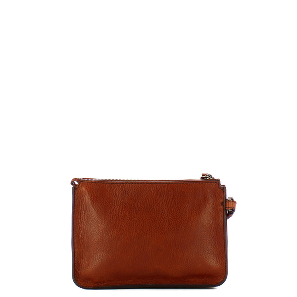 The Bridge - Pochette Ettore - 093514D3 - MARRONE/TB/RUT.SC.OPACO