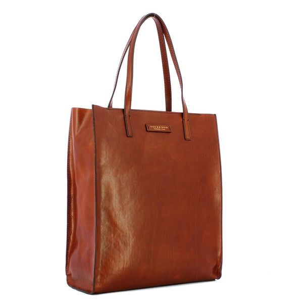 The Bridge The bridge - shopping bag verticale mirra - 04130401 - marr | Italystation.com - Shop Now at italystation.com