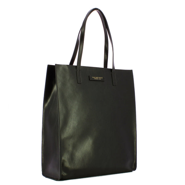 The Bridge The bridge - shopping bag verticale mirra - 04130401 - nero | Italystation.com - Shop Now at italystation.com