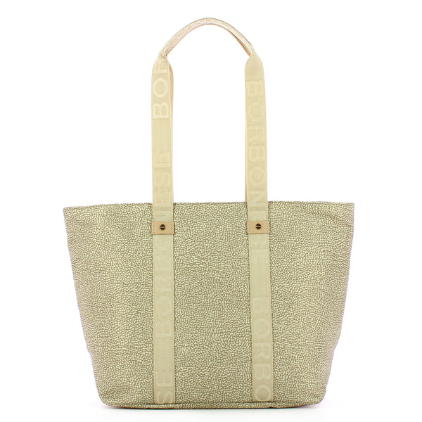 Borbonese - Eco Line Medium Sand Tote - 934133I15 - SABBIA