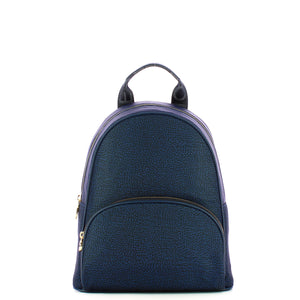 Borbonese - Medium Blue Backpack - 934136I15 - BLU