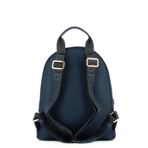 Borbonese - Medium Blue Backpack - 934136I15 - BLU