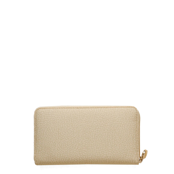 Borbonese - Zip Around Large Wallet with RFID made of Chamomile Recycled Nylon - 930155I15 - CAMOMILLA