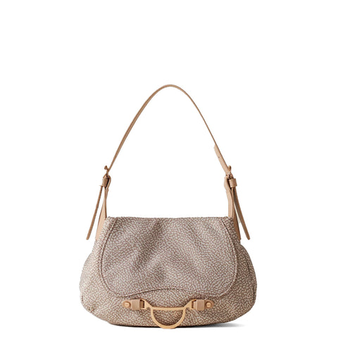 Borbonese - Capri Sand Mini Handbag - 923403I15 - SABBIA