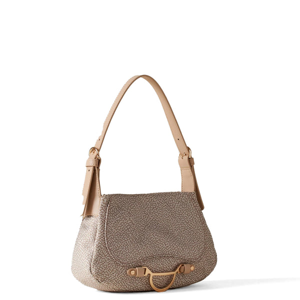 Borbonese - Capri Sand Mini Handbag - 923403I15 - SABBIA