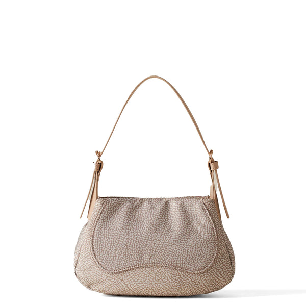 Borbonese - Capri Sand Mini Handbag - 923403I15 - SABBIA