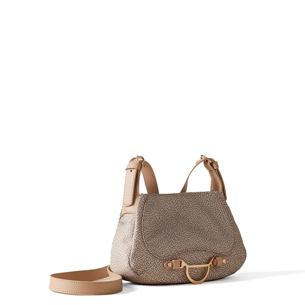 Borbonese - Capri Sand Mini Handbag - 923403I15 - SABBIA