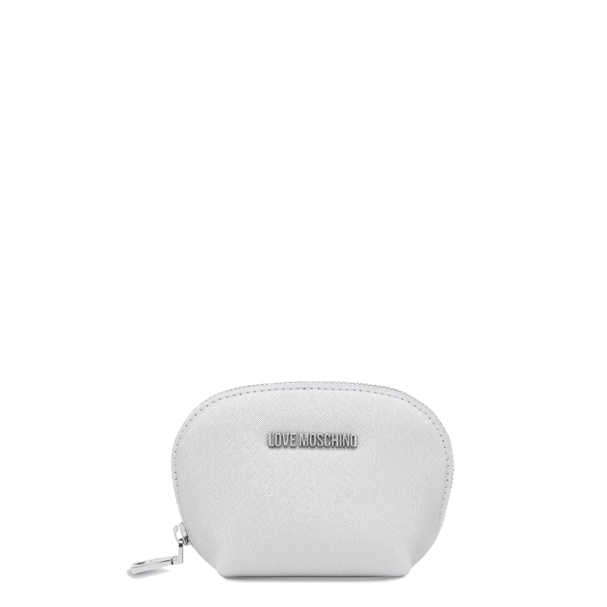 Love Moschino Love moschino - bustina piccola argento laminato - jc535 | Italystation.com - Shop Now at italystation.com