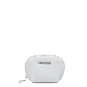 Love Moschino Love moschino - bustina piccola argento laminato - jc535 | Italystation.com - Shop Now at italystation.com