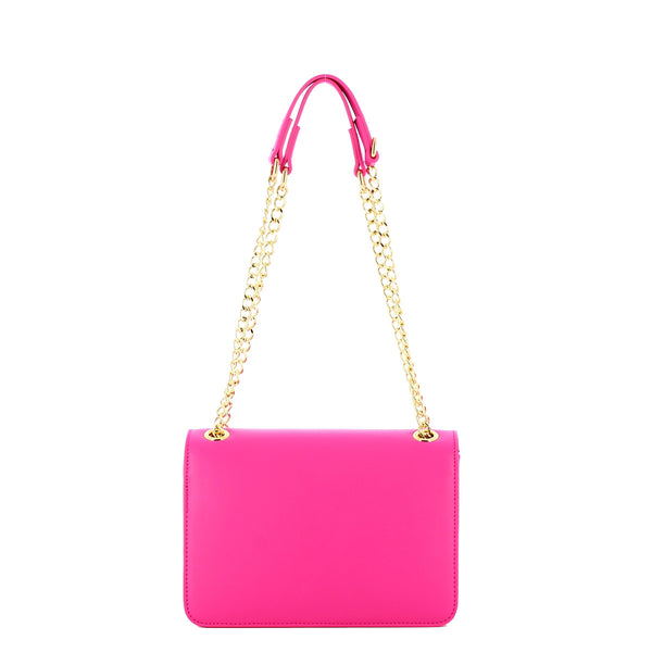 Love Moschino - Borsa a spalla Gold Corner Fuxia - JC4217PP1I - FUXIA