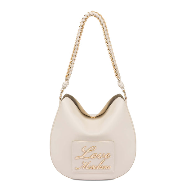 Love Moschino - Hobo Bag Lovely Love Avorio - JC4120PP1I - AVORIO