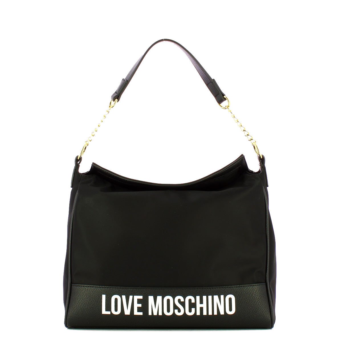 Love Moschino - Borsa a spalla in Nylon Nero - JC4256PP0I - GRS/NERO