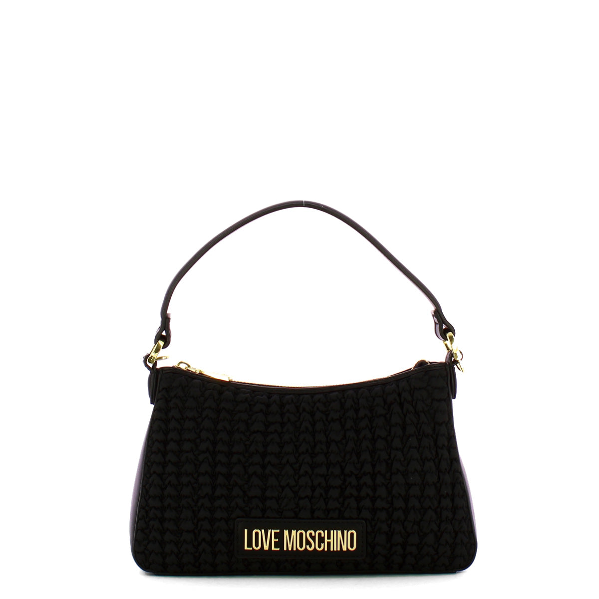Love Moschino Love moschino - sottospalla plissettato nero nero - jc42 | Italystation.com - Shop Now at italystation.com