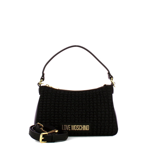 Love Moschino Love moschino - sottospalla plissettato nero nero - jc42 | Italystation.com - Shop Now at italystation.com
