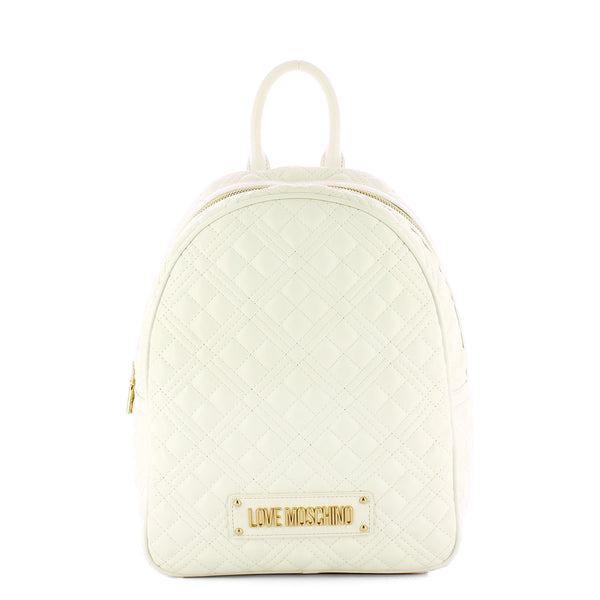 Love Moschino Love moschino - zaino shiny quilted bianco - jc4235pp0i  | Italystation.com - Shop Now at italystation.com