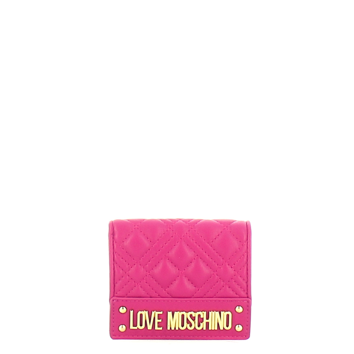Love Moschino - Portafoglio Piccolo Shiny Quilted Fuxia - JC5601PP1I - FUXIA