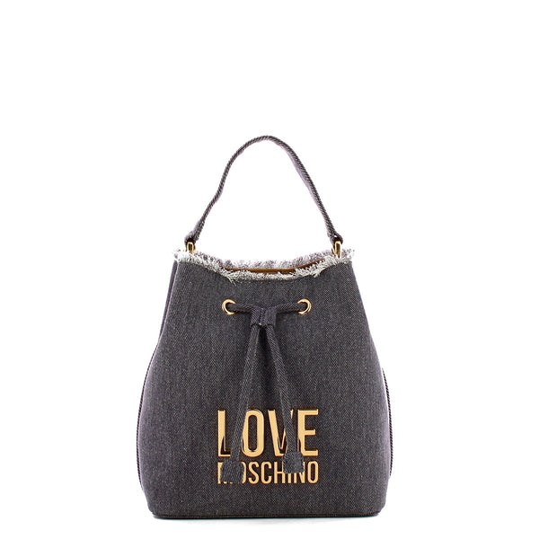 Love Moschino - Secchiello Denim Azzurro - JC4318PP0I - DENIM/AZZURRO