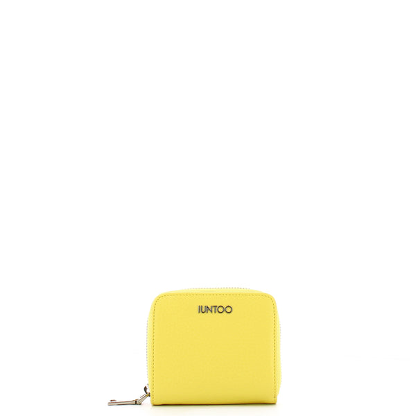 Iuntoo - Armonia Limone Wallet with Two Compartments - 167051 - LIMONE