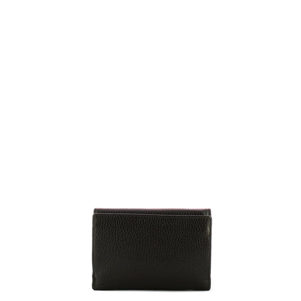 Iuntoo - Armonia Nero  Medium Wallet with Flap - 167055 - NERO