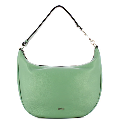 Iuntoo - armonia salvia large new hobo bag - 168091 - salvia | Italystation.com - Shop Now at italystation.com