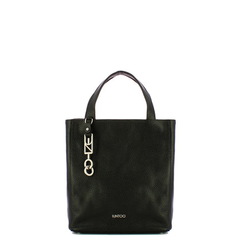 Iuntoo - armonia nero small vertical tote - 168095 - nero | Italystation.com - Shop Now at italystation.com