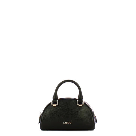 Iuntoo - accattivante nero small bowling bag - 168100 - nero | Italystation.com - Shop Now at italystation.com