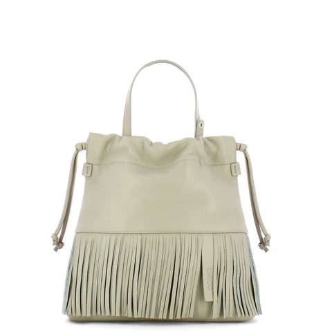 Iuntoo - suadente silice small handbag - 104013 - silice | Italystation.com - Shop Now at italystation.com