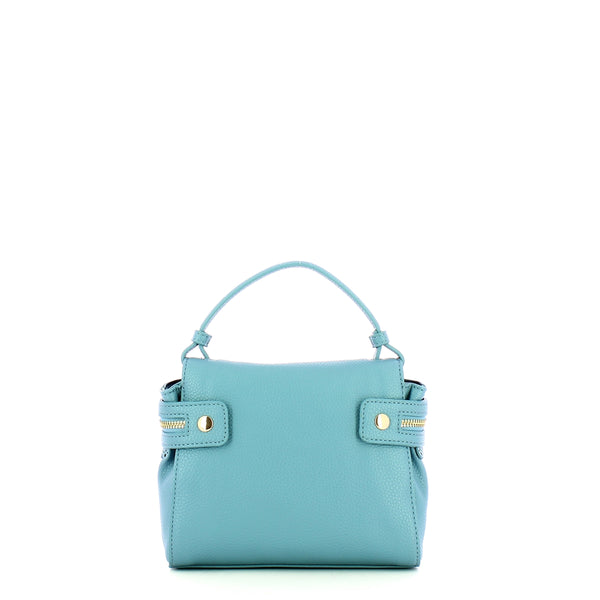 Twin Set Twin set - borsa a mano top handle c��cile piccola blue chalc | Italystation.com - Shop Now at italystation.com