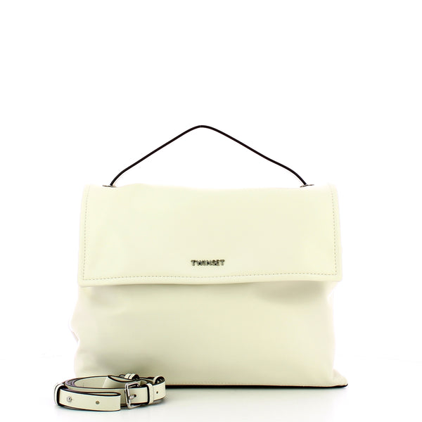 Twin Set Twin set - borsa a mano bianco ottico - 241td8254 - bianco/ot | Italystation.com - Shop Now at italystation.com