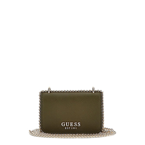 Guess - Alexie Micro Mini Bag Olive Crossbody Bag with Wallet - HWVG8416770 - OLIVE