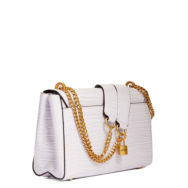 Guess - borsa a spalla katey cocco lilac - hwca8494190 - lilac | Italystation.com - Shop Now at italystation.com