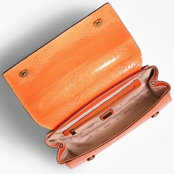 Guess - Katey Cocco Orange Shoulder Bag - HWKB7870190 - ORANGE