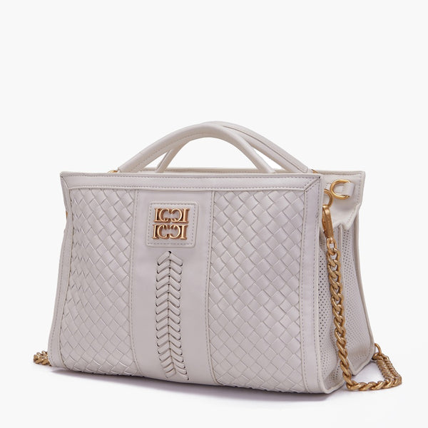 La Carrie La carrie - borsa a mano patagonia ivory - 141m-cb-331-syn - | Italystation.com - Shop Now at italystation.com
