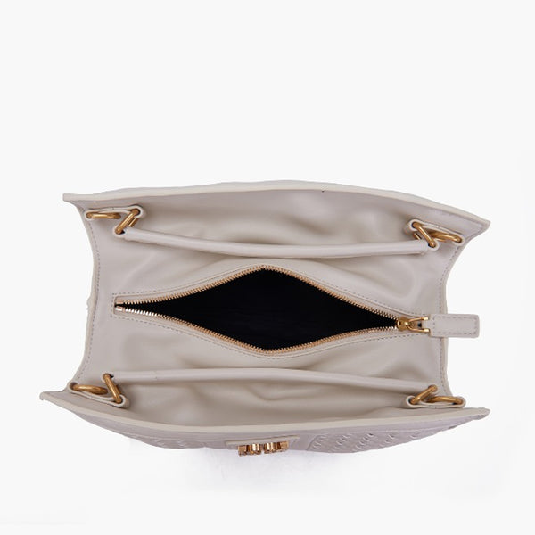 La Carrie La carrie - borsa a mano patagonia ivory - 141m-cb-331-syn - | Italystation.com - Shop Now at italystation.com