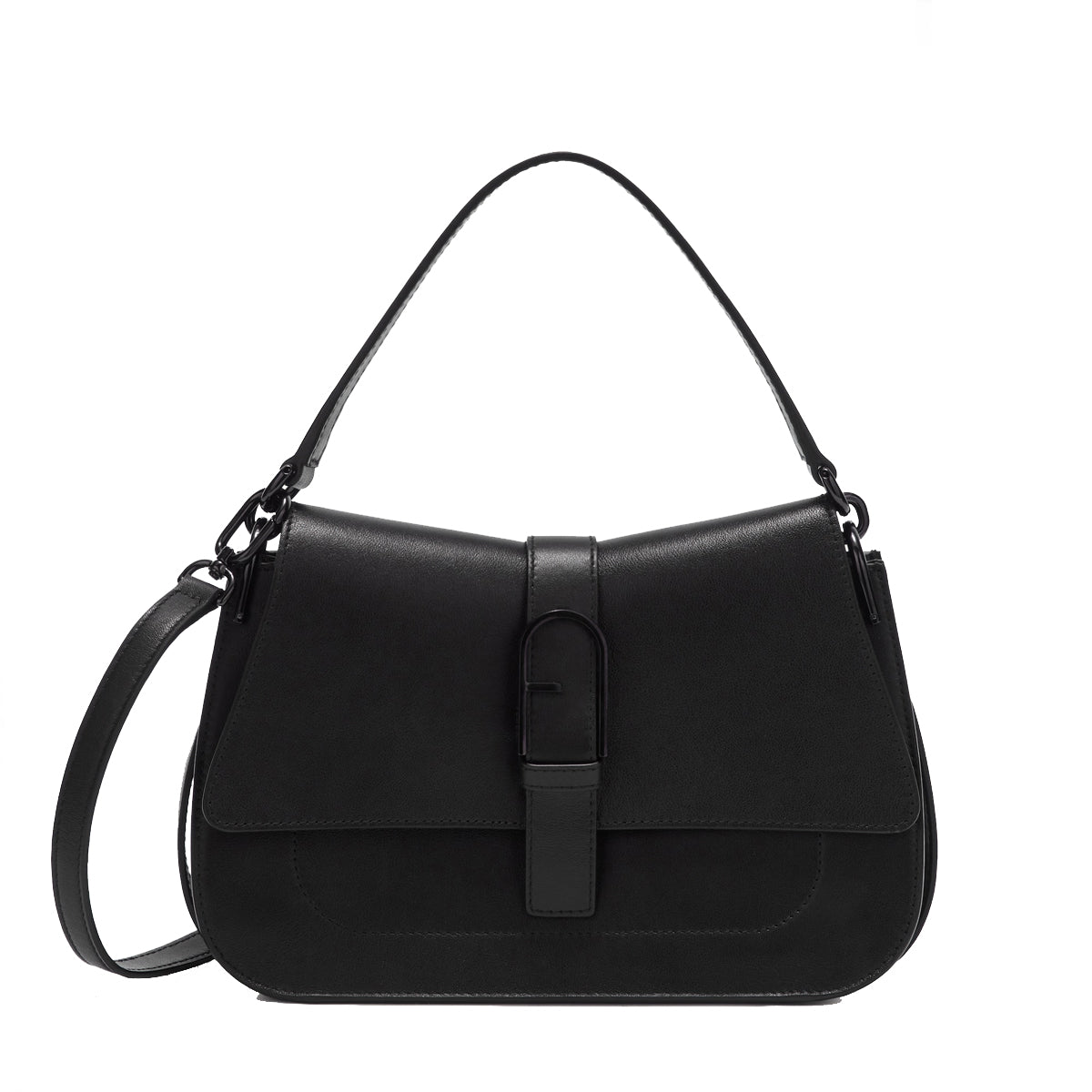 Furla - Borsa a mano Flow M Nero - WB00996BX2045 - NERO