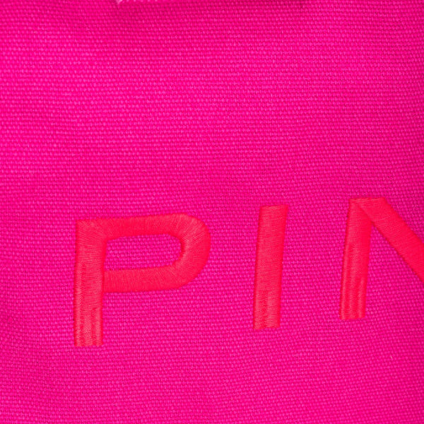 Pinko - Shopper Beach 帆布 riciclato 粉紅色 Pinko 古董金色 - 100782A1WQ - 粉紅色/PINKO-古董/金色