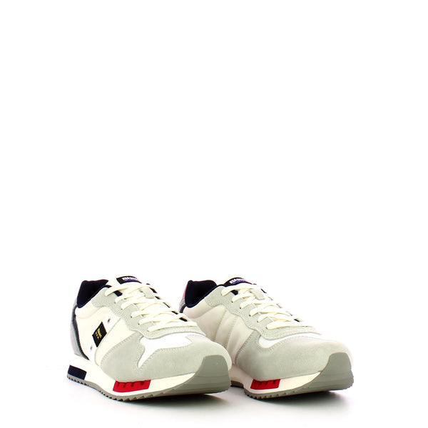 Blauer - 運動鞋 Queens01 白色紅色海軍藍 - S4QUEENS01/MES - 白色/紅色/海軍藍