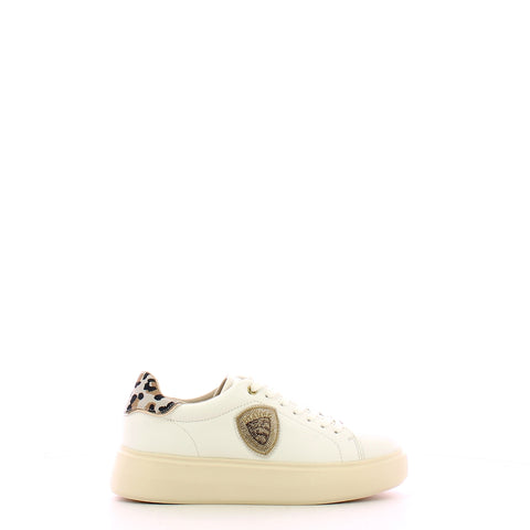 Blauer - Sneakers Venus01 White Leopard - S4VENUS01/LEO - WHITE/LEOPARD
