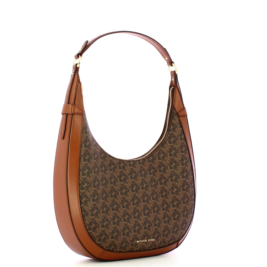 Michael Kors - Hobo Bag Preston Large Brown Luggage - 30S4G0PH9I - BRN –  Italy Station