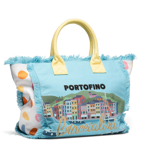 Braccialini - Borsa a spalla Summer Portofino - B17725 TC - PORTOFINO