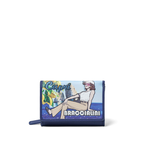 Braccialini - Portafoglio Cartoline 卡布里島 - B17631 CA - UNICO