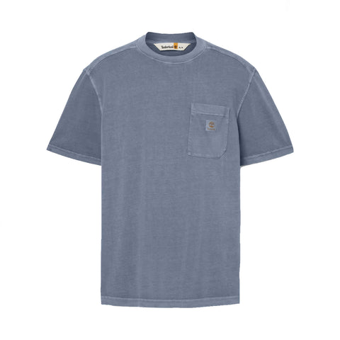 Timberland - T-Shirt Merrymack River Chest Pocket Dark Sapphire - TB0A5VDH - DARK/SAPPHIRE