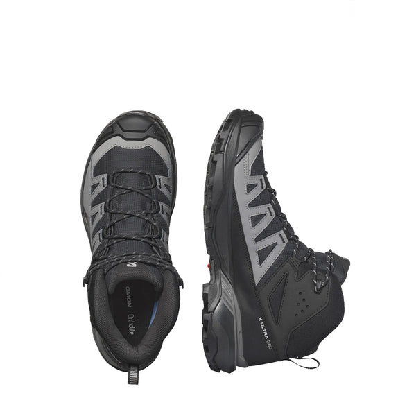 Salomon - X Ultra 360 Mid Gore-Tex Black Magnet Pewter - L47447600 - BLACK/MAGNET/PEWTER