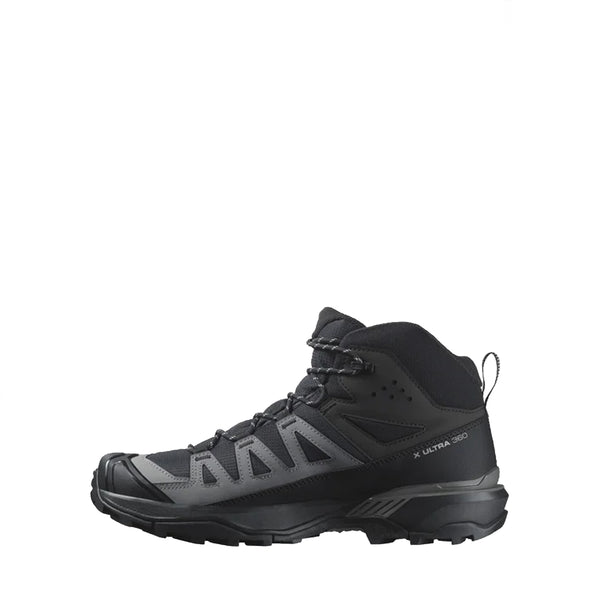 Salomon - X Ultra 360 Mid Gore-Tex Black Magnet Pewter - L47447600 - BLACK/MAGNET/PEWTER