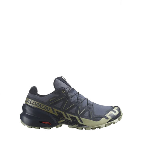 Salomon - Sneakers Speedcross 6 Gore-Tex Grisaille Carbon Tea - L47465500 - GRISAILLE/CARBON/TEA