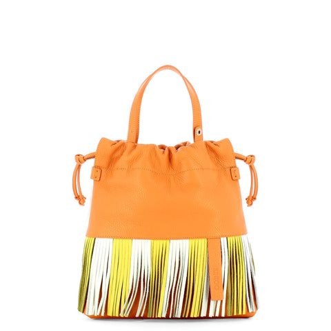 Iuntoo - suadente albicocca limone bianco small handbag - 10402 | Italystation.com - Shop Now at italystation.com